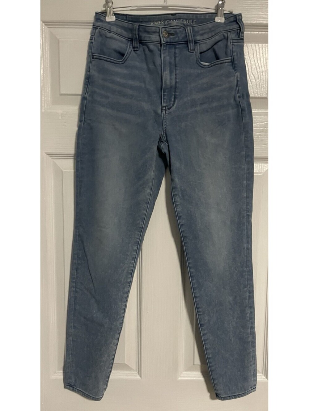 Women's AMERICAN EAGLE Super Stretch Hi Rise Jegging Skinny Jeans -sz 8